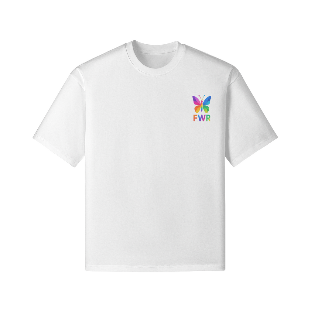 Break The Rules Oversized T-Shirt Back View FWR Streetwear