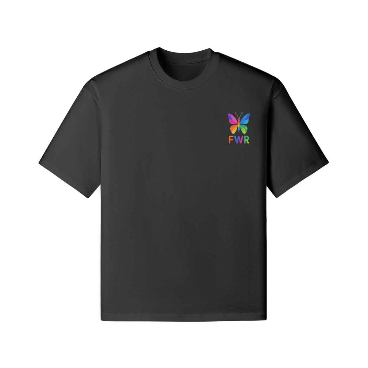 Play Your Life Oversized T-Shirt Size Guide FWR